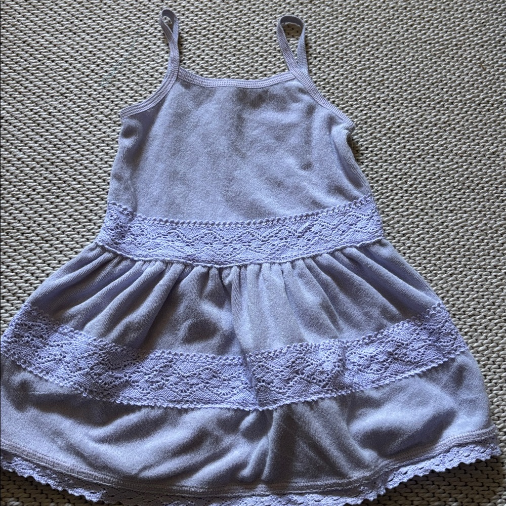 Dress infant girls new size 24 months 80% cotton polyester wonder kids 26-28 lbs